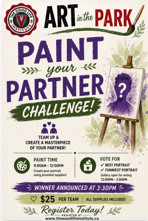 Paint Your Partner Challenge poster